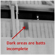 Batt Insulation Missing